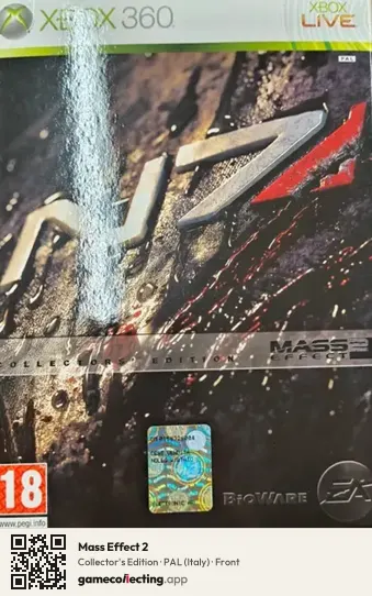 Mass Effect 2 Xbox 360, Italy box front
