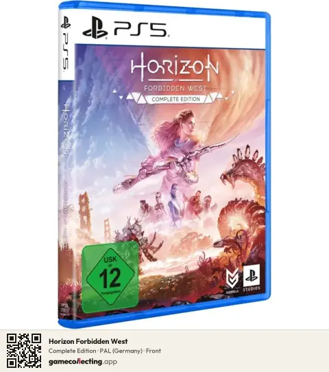 Horizon Forbidden West PlayStation 5, Germany box front