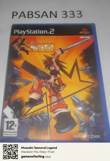 Musashi: Samurai Legend PlayStation 2, Italy box front