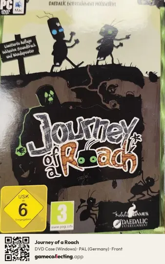 Journey of a Roach Computer, Germany box front