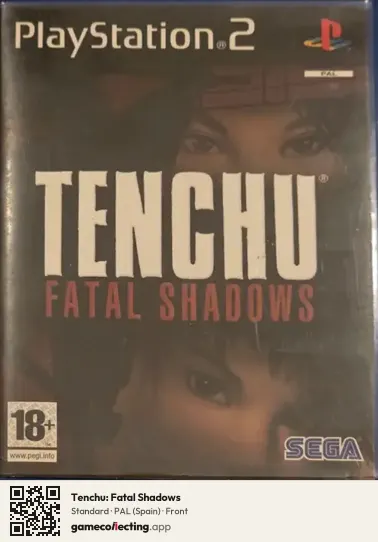 Tenchu: Fatal Shadows PlayStation 2, Spain box front