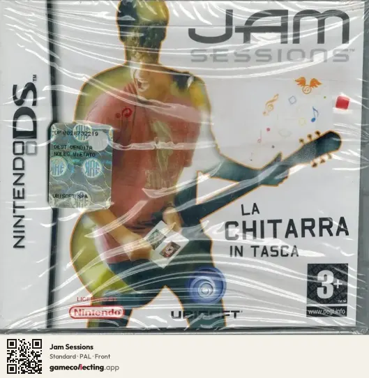 Jam Sessions Nintendo DS, PAL box front