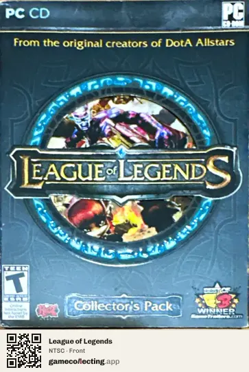League of Legends Computer, NTSC box front