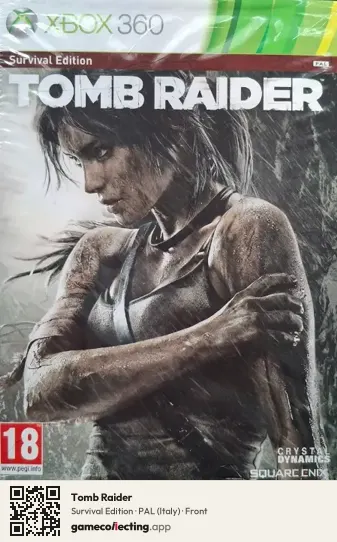 Tomb Raider Xbox 360, Italy box front