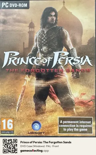 Prince of Persia: The Forgotten Sands Computer, PAL box front