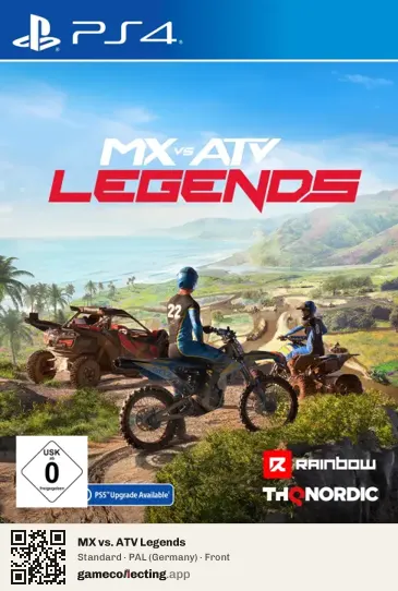 MX vs. ATV Legends PlayStation 4, Germany box front