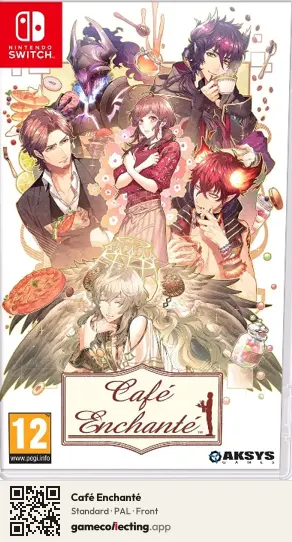 Café Enchanté Nintendo Switch, PAL box front