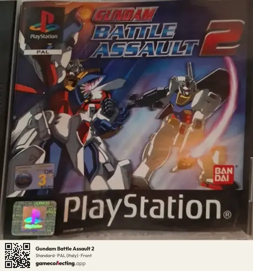 Gundam Battle Assault 2 PlayStation, Italy box front