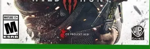 The Witcher 3: Wild Hunt, the ESRB box on its front