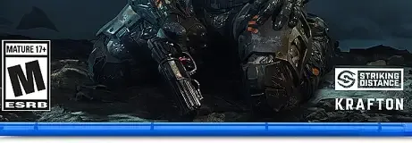 The Callisto Protocol, the ESRB box on its front