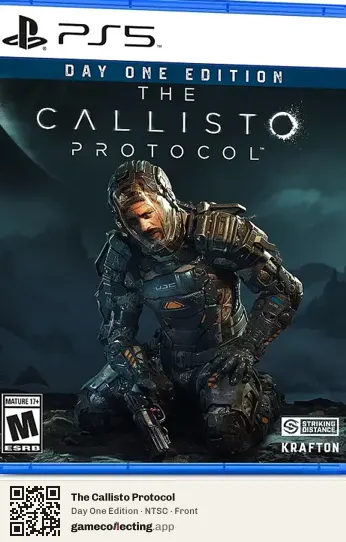 The Callisto Protocol PlayStation 5, NTSC box front