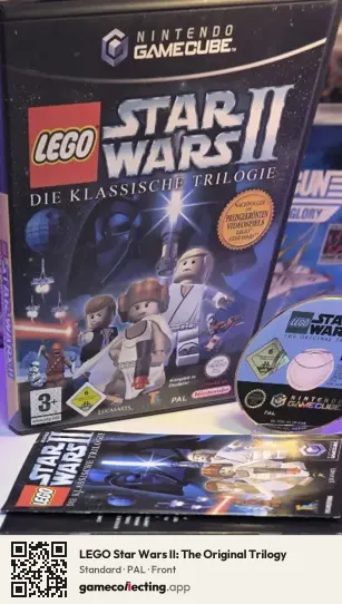 LEGO Star Wars II: The Original Trilogy Nintendo GameCube, PAL box front