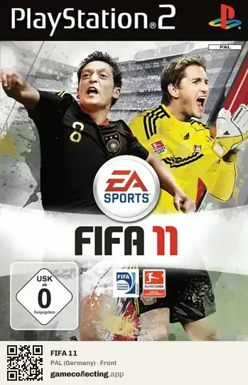 FIFA 11 PlayStation 2, Germany box front