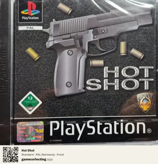 Hot Shot PlayStation, Germany box front