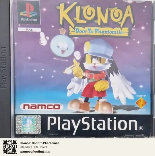 Klonoa: Door to Phantomile PlayStation, PAL box front