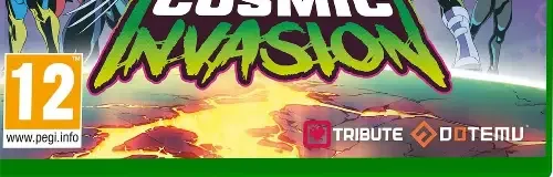 Marvel Cosmic Invasion, the PEGI square on its front