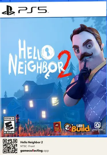 Hello Neighbor 2 PlayStation 5, NTSC box front