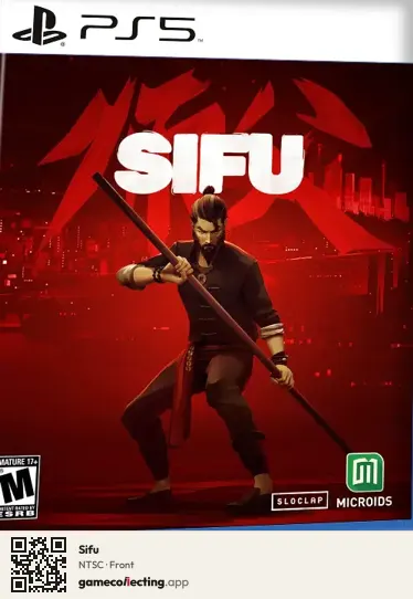 Sifu PlayStation 5, NTSC box front