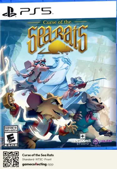 Curse of the Sea Rats PlayStation 5, NTSC box front