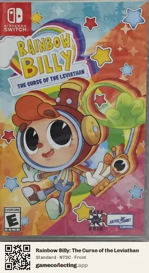 Rainbow Billy: The Curse of the Leviathan Nintendo Switch, NTSC box front