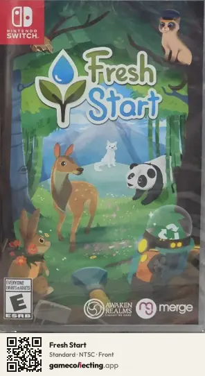 Fresh Start Nintendo Switch, NTSC box front