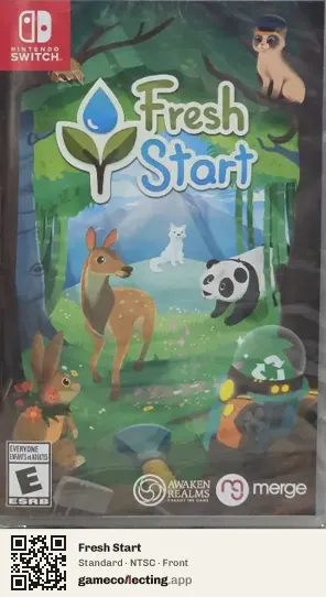 Fresh Start Nintendo Switch, NTSC box front
