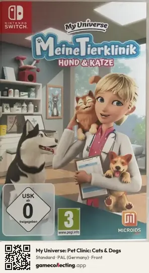 My Universe: Pet Clinic: Cats & Dogs Nintendo Switch, Germany box front