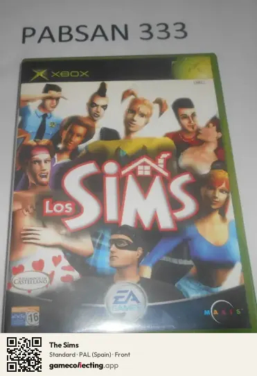 The Sims Xbox, Spain box front