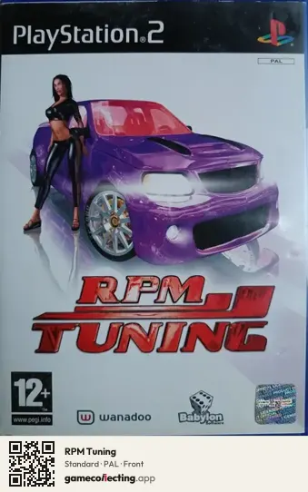 RPM Tuning PlayStation 2, PAL box front
