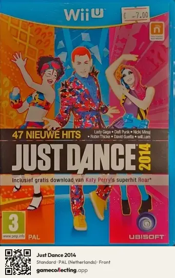 Just Dance 2014 Nintendo Wii U, Netherlands box front