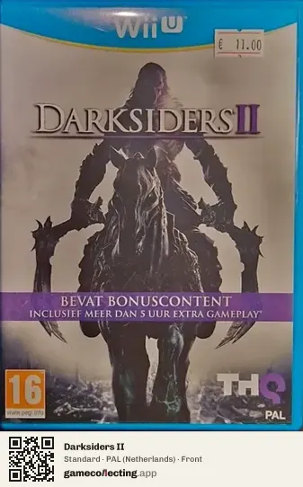 Darksiders II Nintendo Wii U, Netherlands box front