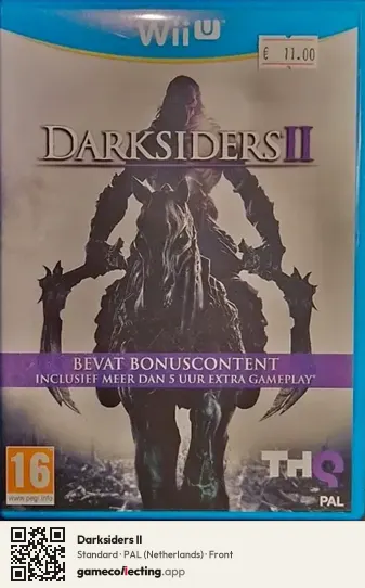 Darksiders II Nintendo Wii U, Netherlands box front