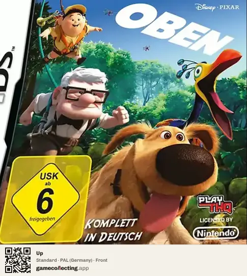 Up Nintendo DS, Germany box front