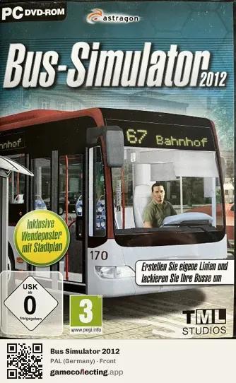Bus Simulator 2012 Computer, Germany box front