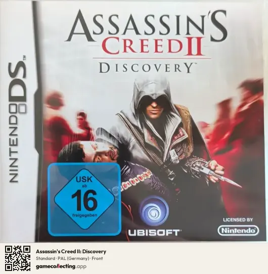 Assassin's Creed II: Discovery Nintendo DS, Germany box front