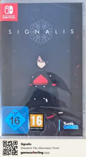 Signalis Nintendo Switch, Germany box front
