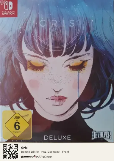 Gris Nintendo Switch, Germany box front