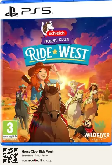 Horse Club: Ride West PlayStation 5, PAL box front