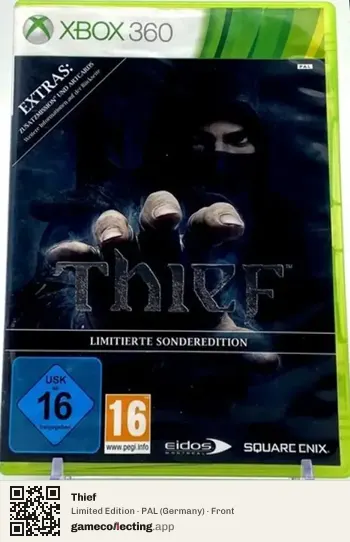 Thief Xbox 360, Germany box front