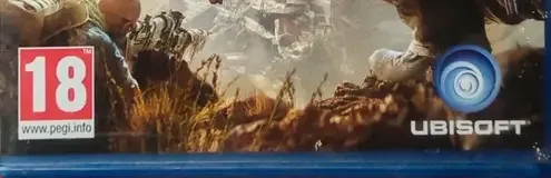 Tom Clancy's Ghost Recon: Wildlands, the USK square on its front