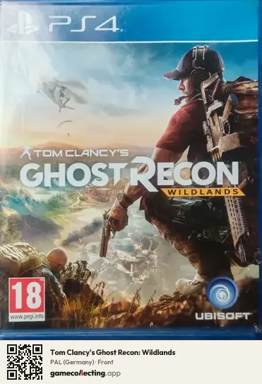 Tom Clancy's Ghost Recon: Wildlands PlayStation 4, Germany box front