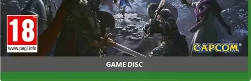 Dragon's Dogma 2: Dark Arisen, the PEGI square on its front