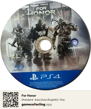 For Honor PlayStation 4, Asia disc