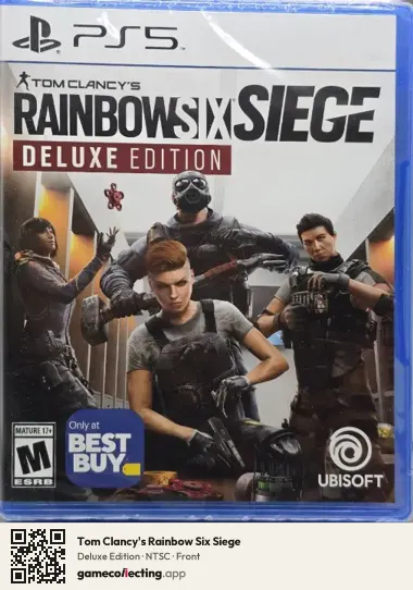 Tom Clancy's Rainbow Six Siege PlayStation 5, NTSC box front