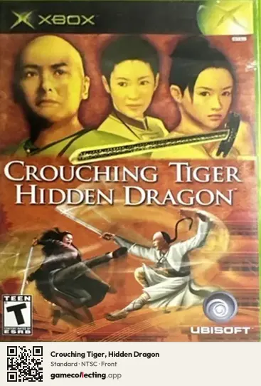 Crouching Tiger, Hidden Dragon Xbox, NTSC box front