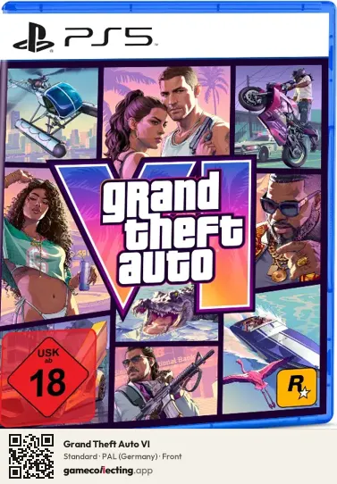 Grand Theft Auto VI PlayStation 5, Germany box front