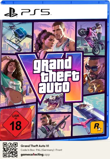 Grand Theft Auto VI PlayStation 5, Germany box front