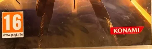 Blades of Time, the PEGI square on its front