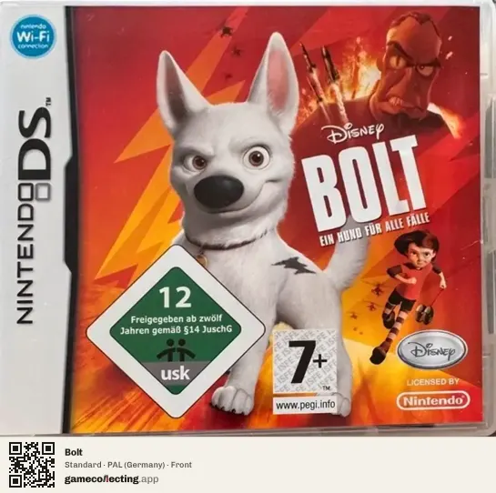 Bolt Nintendo DS, Germany box front