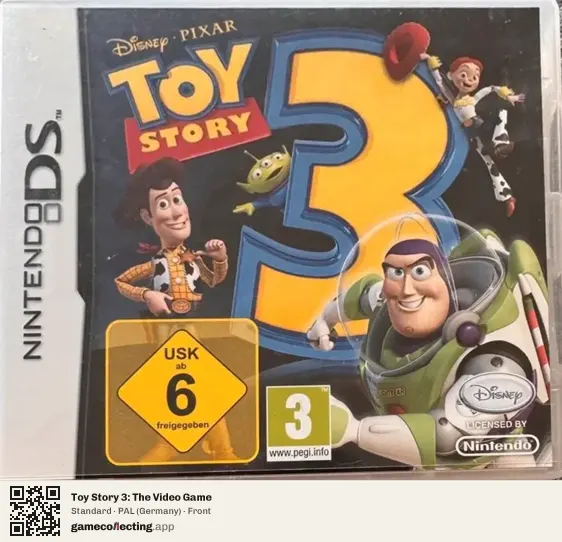 Toy Story 3: The Video Game Nintendo DS, Germany box front